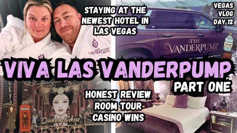 NEW Vanderpump Hotel Las Vegas Part 1 | HONEST REVIEW | 2026 Vlog Day 12 | Casino Slots & Room Tour!
