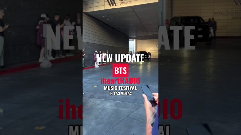 🎬 💋 NeW UpDaTe ❤️ BTS IN LaS VeGaS💕 iheart Radio Music Festval@BTS