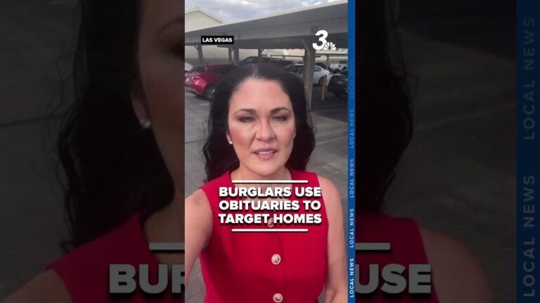Neighbor describes Las Vegas burglary police say was part of $600K obituary scheme