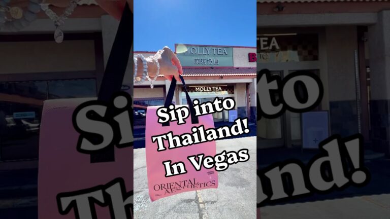 New Thai Teas Available at Molly Tea Las Vegas#vegas #lasvegas #vegasfood #tea #thailand #travel