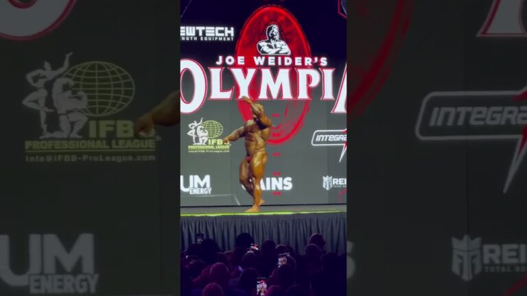 Nick “the Mutant” Walker takes the Olympia Stage in Las Vegas for the Mr Olympia Final