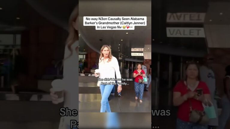 No way N3on Causally Seen AlabamaBarker’s Grandmother (Caitlyn Jenner)In Las Vegas Nv 😭❤️‍🩹👀