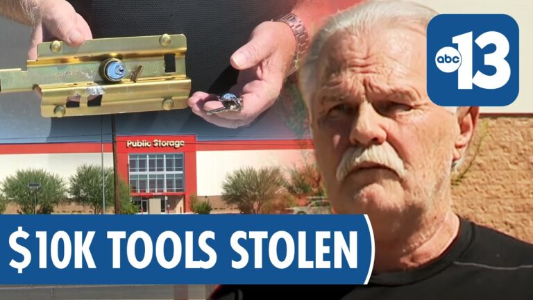 North Las Vegas man loses $10,000 worth of tools in storage unit break-in