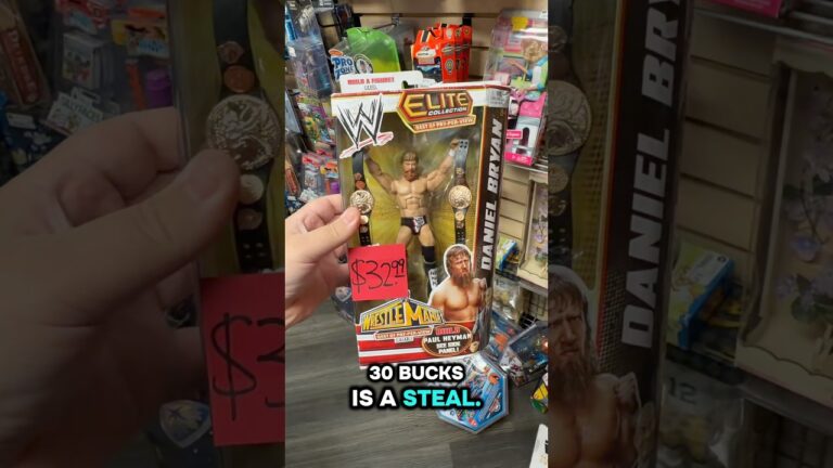 OLD WWE FIGURES FOUND IN LAS VEGAS!!?! #wwefigures #wwetoys #wweactionfigures #wwemattel