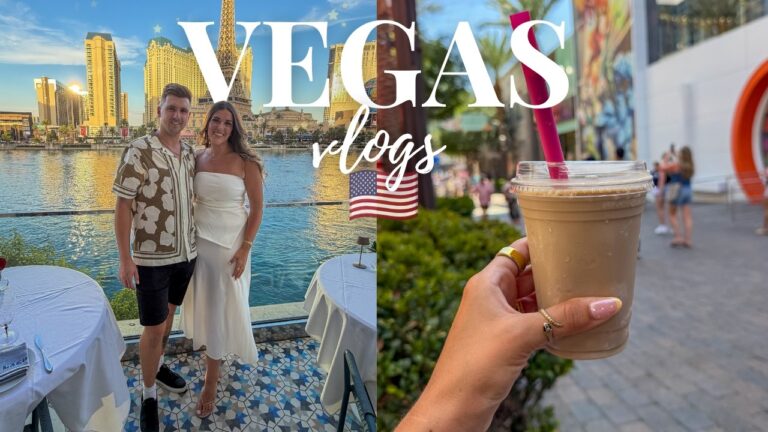 OUR FIRST DAY IN LAS VEGAS! 🎂 A BIRTHDAY ON THE STRIP | Bellagio, Frozen Baileys & LAGO