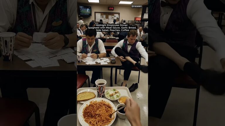 POV: What a Las Vegas Casino Dealer Ate on the Night Shift — 1996 #LasVegas #CasinoDealer