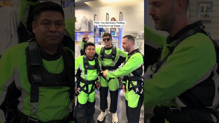 POV: You Did Every Thrilling Activity in Las Vegas #Shorts
