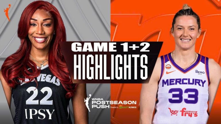 Phoenix Mercury vs Las Vegas Aces Game 1st+2nd Highlights Sep 24 ,2026 WNBA Season 2026