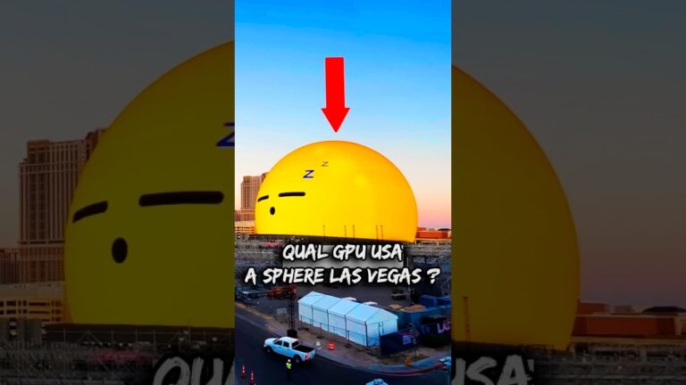 Qual a Placa de vídeo usa a Esfera de Las Vegas?