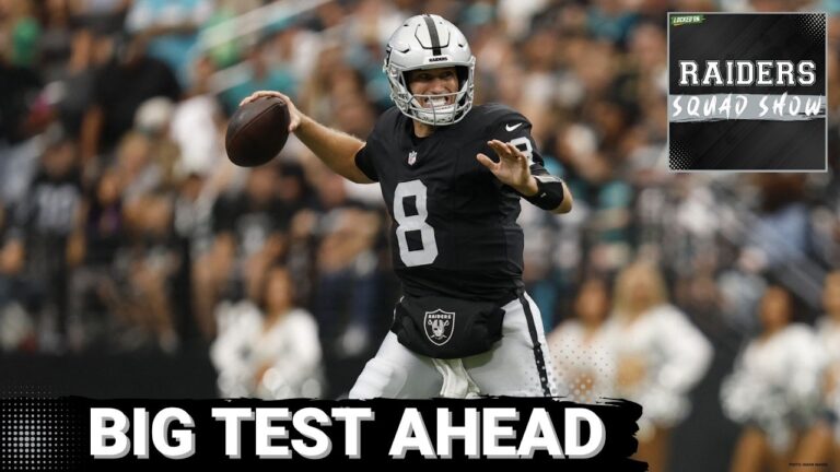 RAIDERS SQUAD SHOW: Las Vegas RAIDERS @ Los Angeles CHARGERS PREVIEW, BOWERS injury update