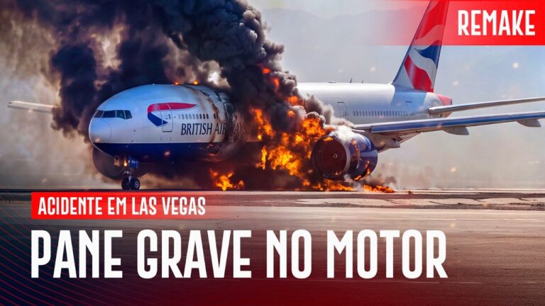 REMAKE: Acidente do Boeing 777 da British Airways em Las Vegas | EP. 1448