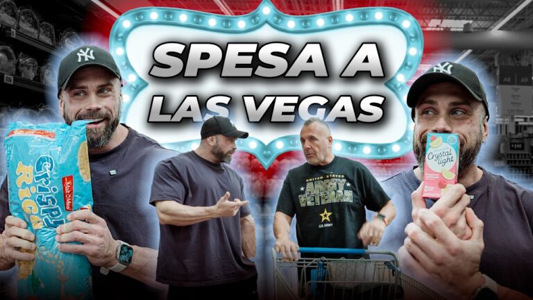 ROAD TO OLYMPIA | LA SPESA A LAS VEGAS