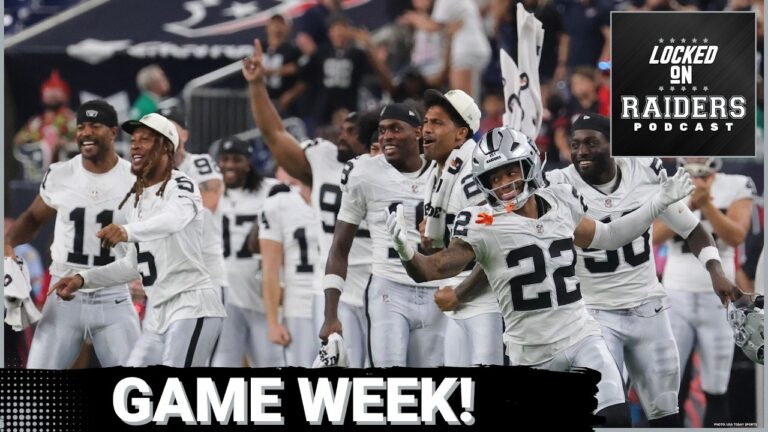 Raider Nation, congrats you made it to Game Week with the Las Vegas Raiders
