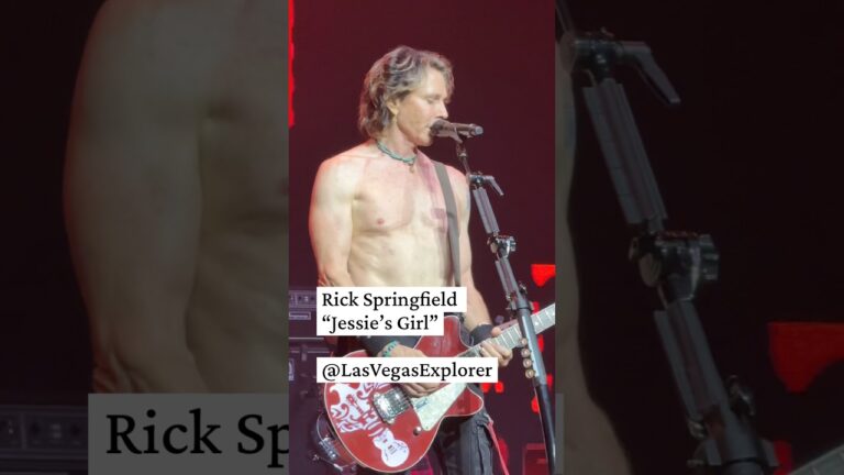 Rick Springfield “Jessie’s Girl”  Las Vegas Pearl Theater at Palms Casino