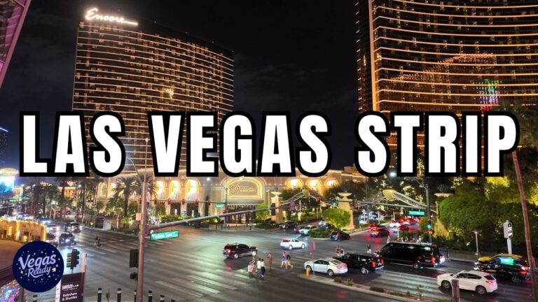 Saturday Night North Side Walk On The Las Vegas Strip – End Of Summer 2026