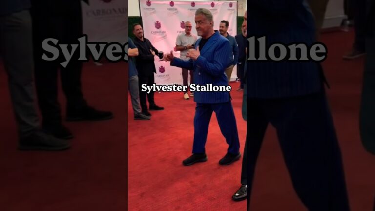 Sylvester Stallone Arrives in Las Vegas 🎬✨