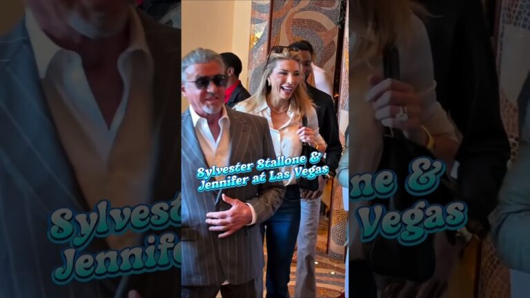 Sylvester Stallone Spotted  with Wife Jennifer Flavin at Las Vegas💖