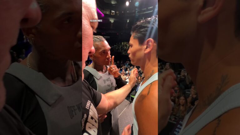 THEY WERE HEATED‼️#GarciaBenn l Sept 12th in Las Vegas 🥊