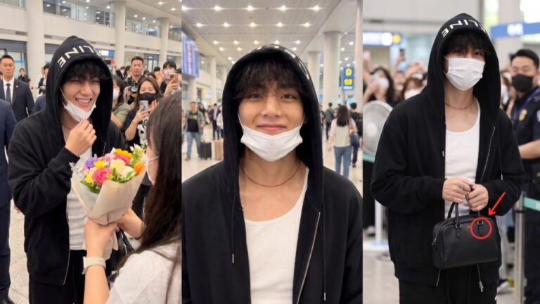 Taehyung and BTS Arrive in Las Vegas for the iHeartRadio Music Festival — Secret Revealed!
