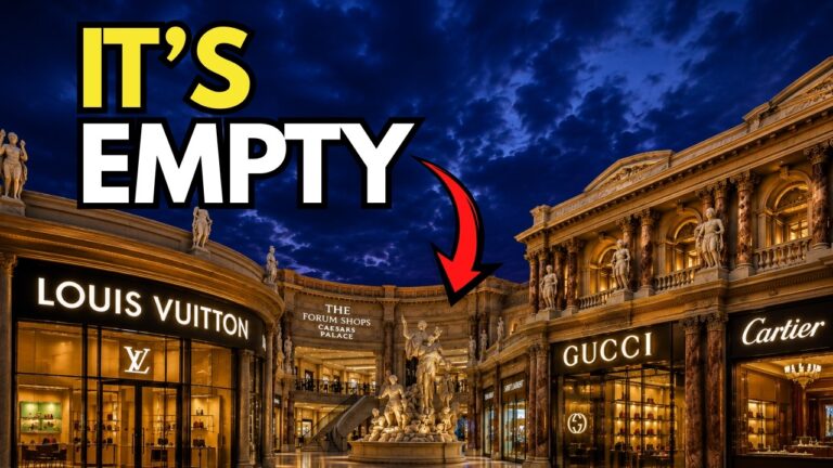 The Forum Shops at Caesars Palace COLLAPSE: Luxury Brands Are Dying & Leaving Vegas