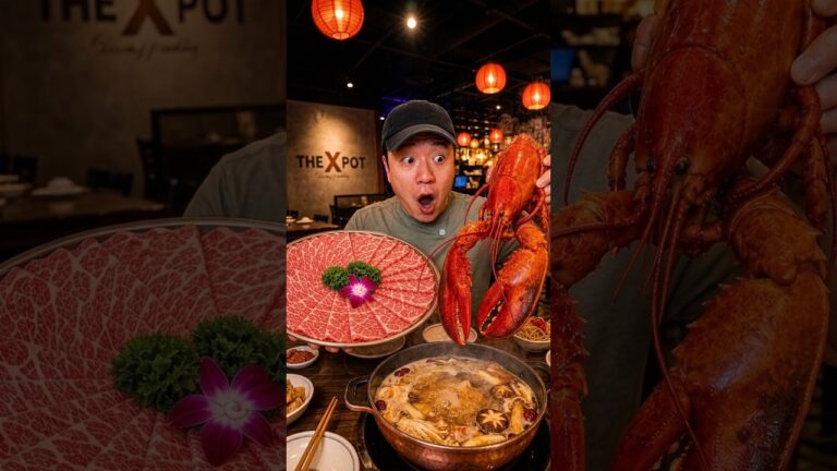 The NEWEST Lobster Buffet on the Las Vegas Strip #shorts #lasvegas