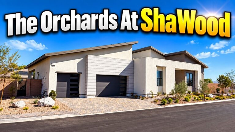 The Orchards at ShaWood – New Luxury Single Story Home For Sale – Ibuki  $1.3m+ Northwest Las Vegas
