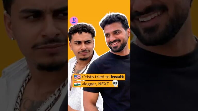 US live streamer tried to dis Indian YouTube Infuencer in Las Vegas, gets mocked |Salute Paramvir