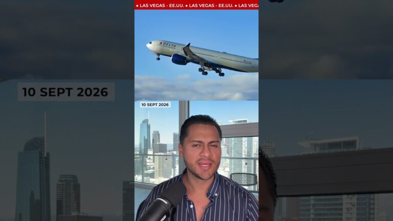 Vuelo Delta 2311 se desvía a Las Vegas #USA #Nevada #Delta