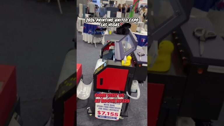 We’re live at Printing United Expo 2026 in Las Vegas! 🎰🔥