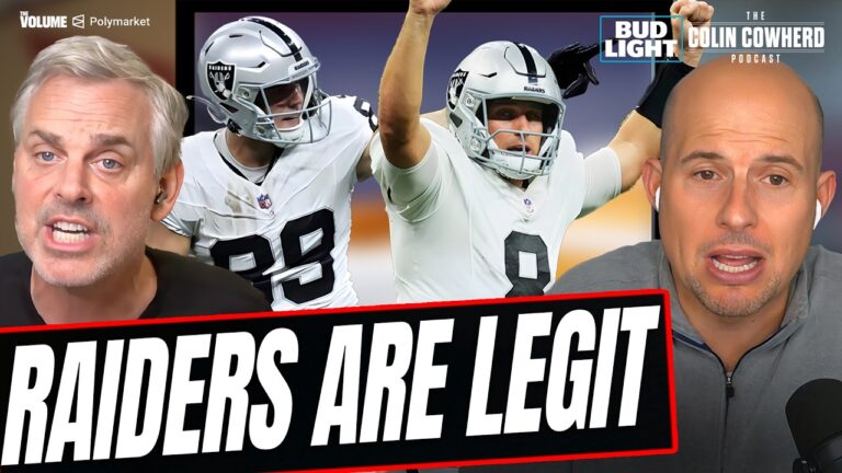 Why Las Vegas Raiders are LEGIT + Lions, Jets & Saints | Colin Cowherd NFL