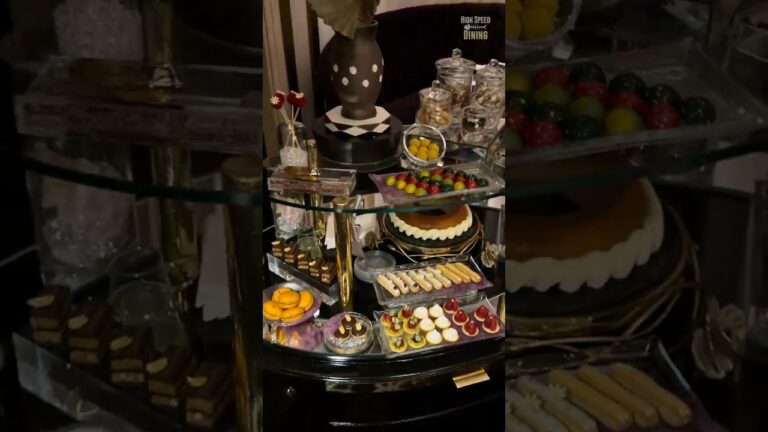 World Famous Dessert Cart: Two Michelin Star Joël Robuchon in Las Vegas