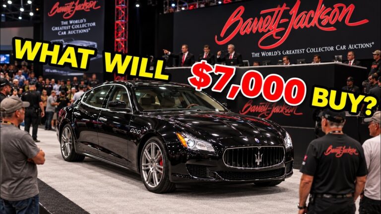 Would You Buy A $7K Car at Barrett-Jackson?  Las Vegas 2026