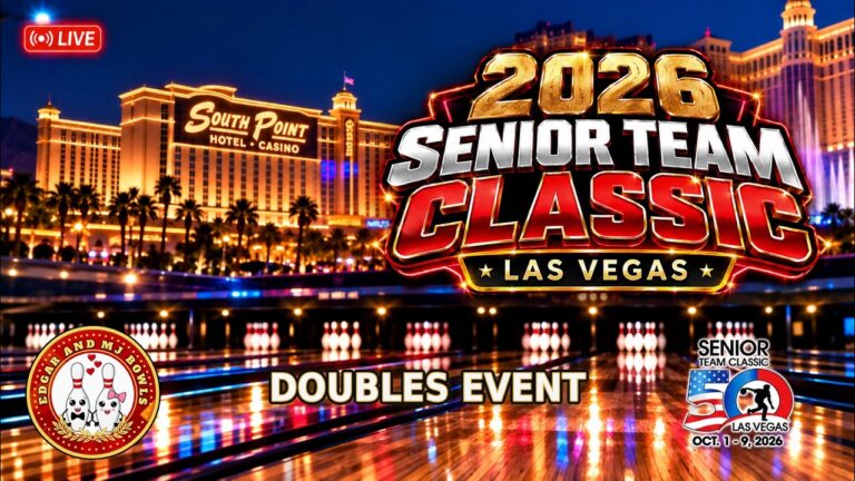 2026 Senior Team Classic | Doubles Event | South Point | Las Vegas, NV | #edgarandmjbowls #bowling