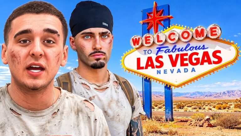 24 HOURS In Vegas IRL Stream (ft braeden & bluff)