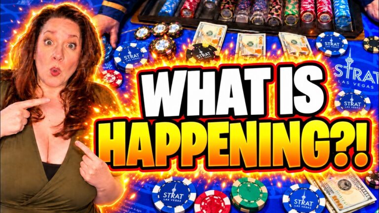 3 CARD POKER in LAS VEGAS! WHAT IS HAPPENING?!? IRL