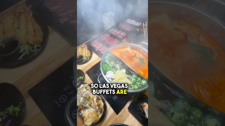 3 TOP AYCE ALL YOU CAN EAT Spots in VEGAS🔥  #vegas #allyoucaneat #foodreview #vegaslocals #buffets
