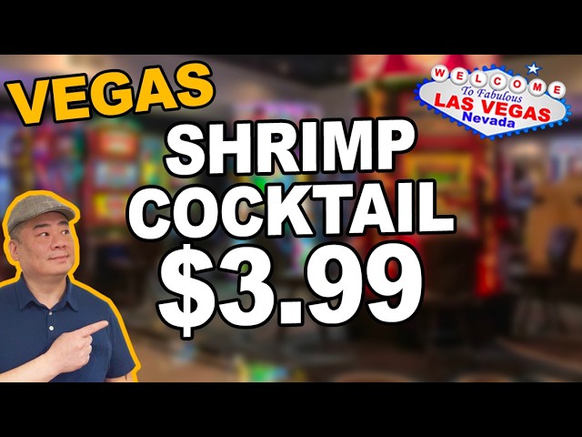 $3.99 Shrimp Cocktail! Tuscany Casino Bar, Las Vegas