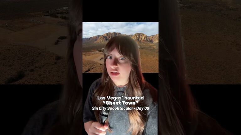 A Fake Ghost Town With Real Ghosts? 👻 | Las Vegas History #lasvegas #history #paranormal #vegas