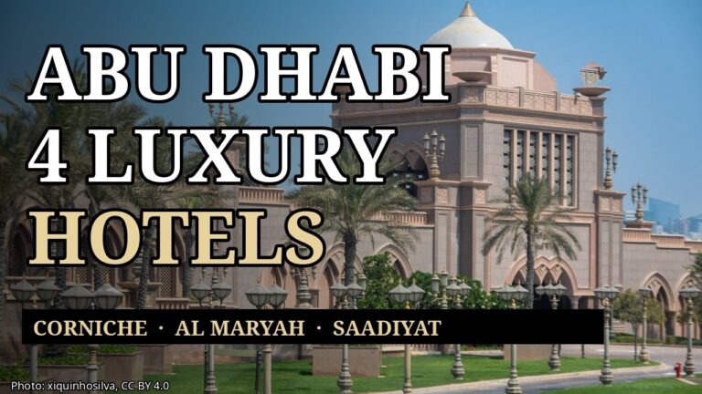 Abu Dhabi Luxury Hotels: Emirates Palace, Conrad, Four Seasons and Jumeirah (2026 Guide)