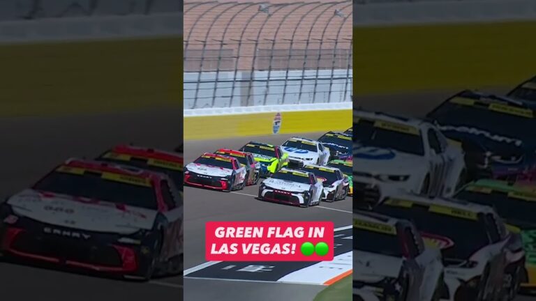 An eventful start at Las Vegas!! 🏁🏎️