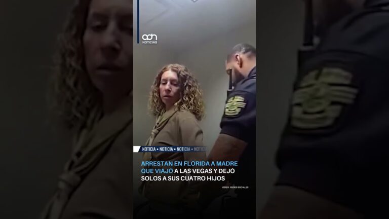 Arrestan en Florida a madre que viajó a Las Vegas y dejó solos a sus cuatro hijos