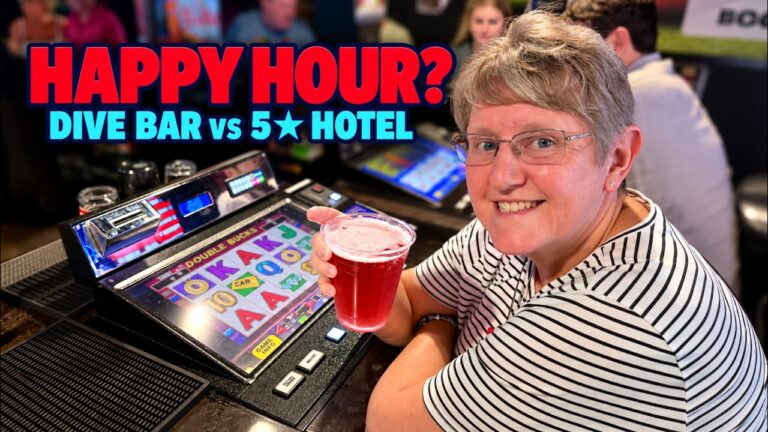 Best Las Vegas Strip  Happy Hour? Dive Bars vs 5-Star Hotels