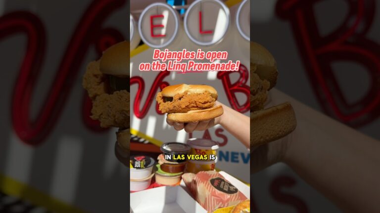 Bojangles on the Linq Promenade in Las Vegas is officially open! ￼#lasvegas #bojangles