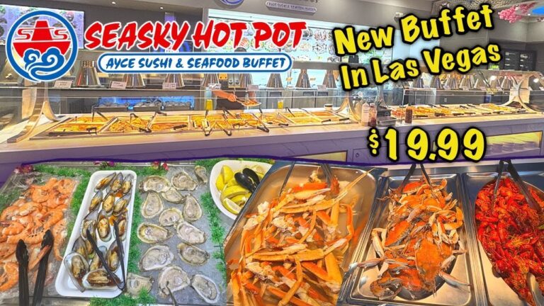 Brand New $19.99 Crab Leg Buffet in Las Vegas | Sea Sky Hot Pot