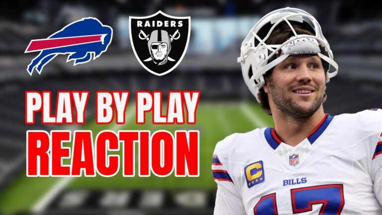 Buffalo Bills vs Las Vegas Raiders LIVE PLAY BY PLAY REACTION