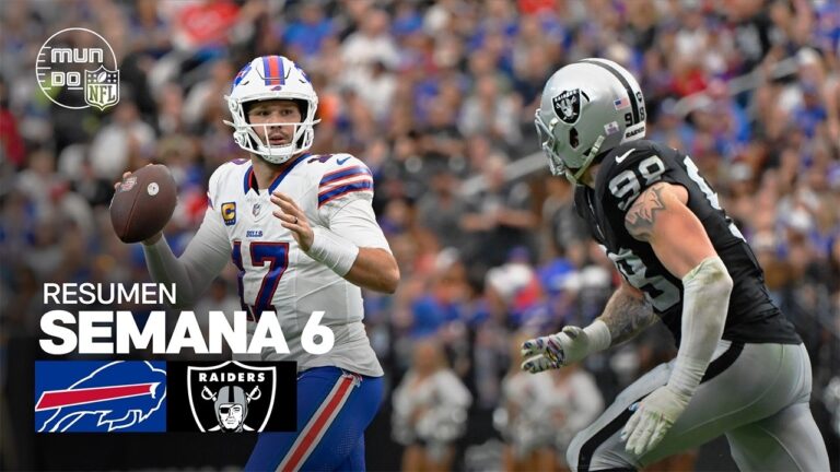 Buffalo Bills vs. Las Vegas Raiders | Semana 6 – Temporada NFL 2026 | Resumen en español