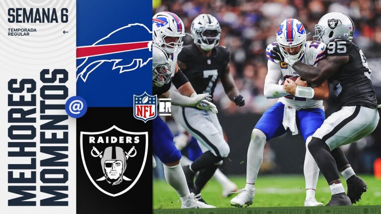 Buffalo Bills x Las Vegas Raiders | Melhores Momentos – Semana 06 | NFL 2026