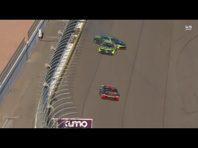 CRAZY FINISH KYLE LARSON CRASH: 2026 South Point 400 at Las Vegas