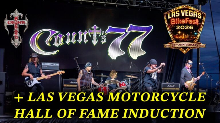 @Counts77Band at Las Vegas BikeFest + Motorcycle Hall of Fame Induction