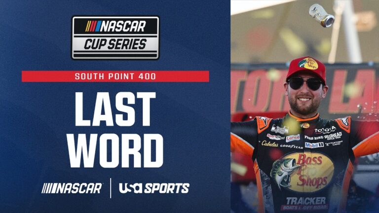 Drivers React after the South Point 400 at Las Vegas Motor Speedway | NASCAR on USA